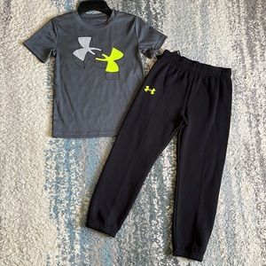 Under Armour boys size 6 matching set brand new with tag